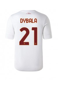 AS Roma Paulo Dybala #21 Fotballdrakt Borte Klær 2022-23 Korte ermer